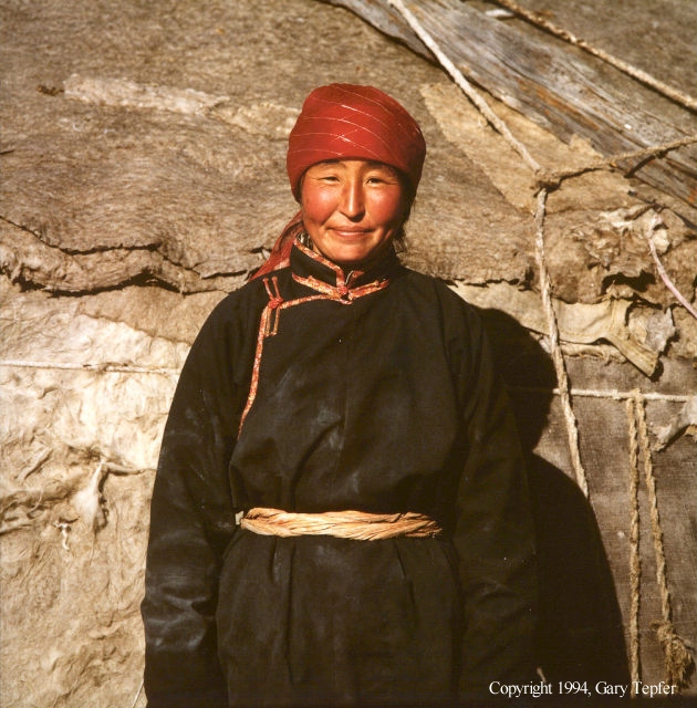 Mongolian Woman, Western Mongolia