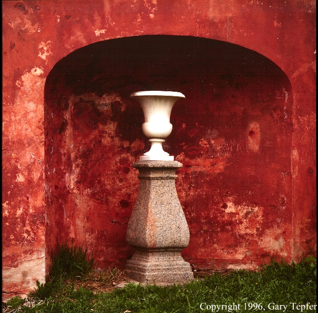 Stone Vase at Petahof, St. Petersburg