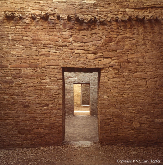 Doorways, Pueblo Bonito, Charo Canyon