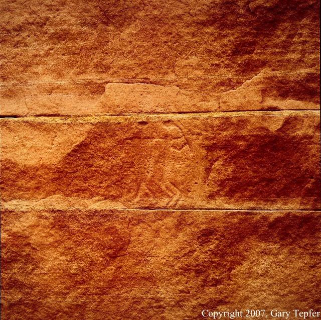 Flute Player Petroglyph, Canyon de Chelly